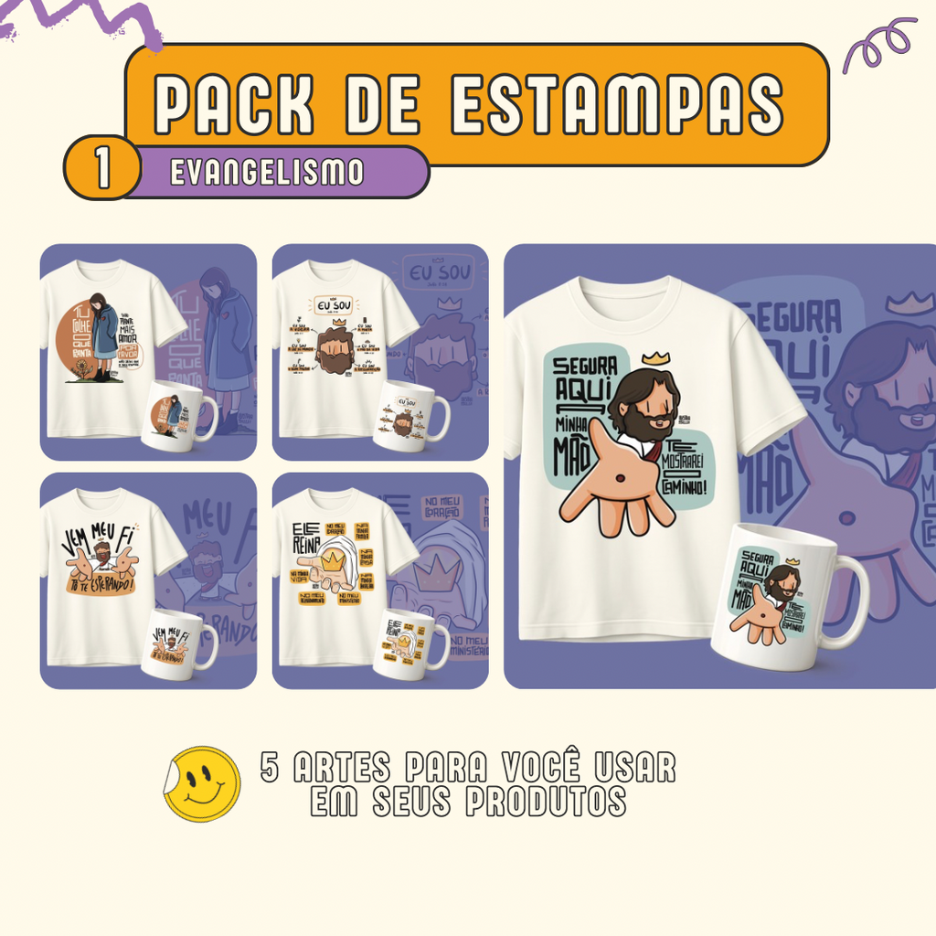Pack Estampas - Evangelismo