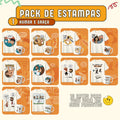 Pack Estampas- Humor e Graça