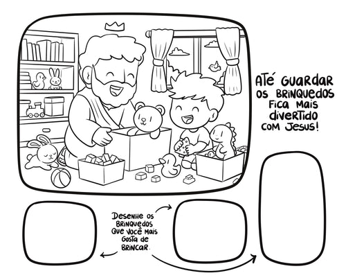 Livro de Colorir - Dia a dia com Jesus